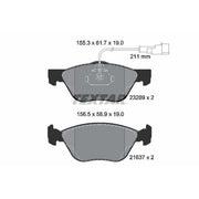 Textar Front Brake Pad Set 2328902