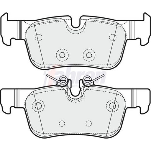 Fahren Rear Brake Pad Set fits BMW 1 2019-2020