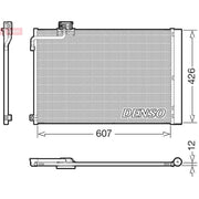 Denso Air Conditioning Condenser DCN17064