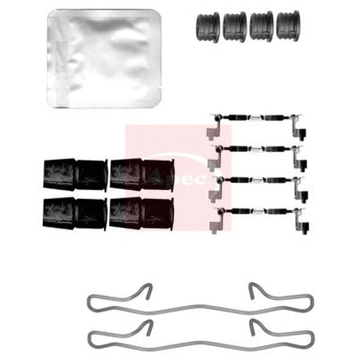 Apec Brake Pad Accessory Fitting Kit Rear KIT1611