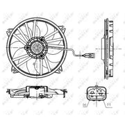 NRF Engine Cooling Fan 47665