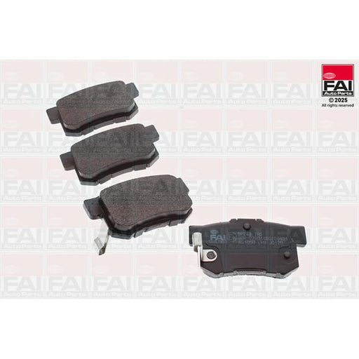 FAI Rear Brake Pad Set BP248