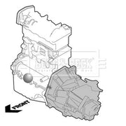 Borg & Beck Engine Mount Mounting BEM4281