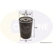 Comline Engine Oil Filter EOF053