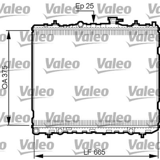 Valeo Engine Radiator 735509
