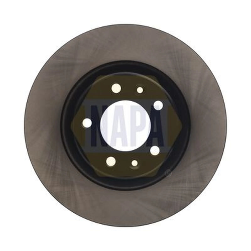 NAPA 2 x Solid Rear Brake Discs NBD5287-x2