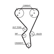 Gates Timing Belt Cambelt 135 Teeth 5615XS