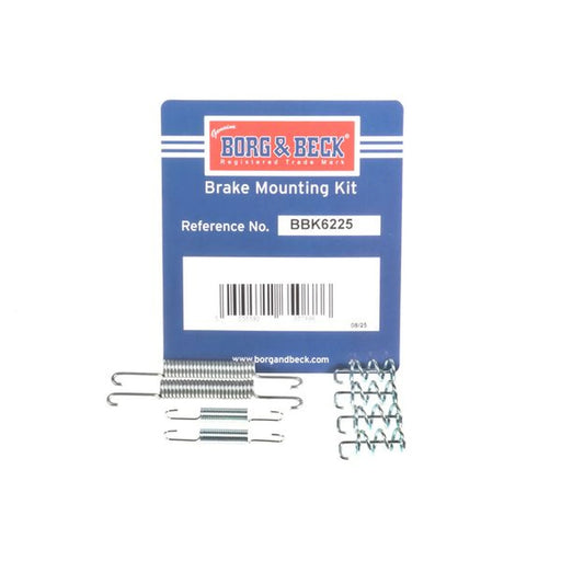 Borg & Beck Parking Brake Shoe Accessory Kit Rear BBK6225