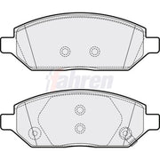 Fahren Front Brake Pad Set fits Opel Karl 2015-2019 1.0
