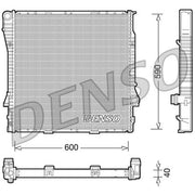 Denso Engine Radiator fits BMW X5 2003-2006 3.0