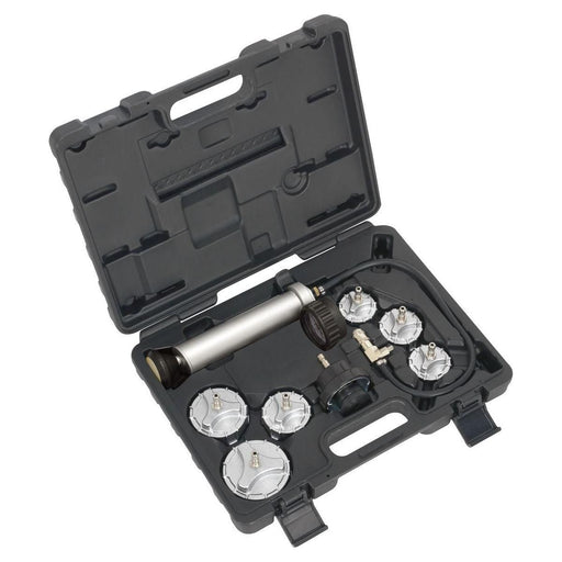 Sealey Cooling System Pressure Test Kit 7pc Commercial CV0011 Sealey  - Town Parts