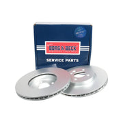 Borg & Beck 2 x Vented Front Brake Discs BBD4617-x2