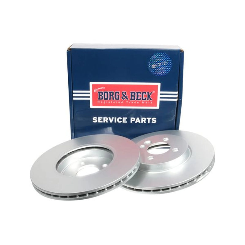 Borg & Beck 2 x Vented Front Brake Discs BBD4617-x2