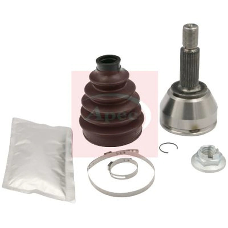 Apec CV Axle Shaft Assembly Wheel Side ACV1042
