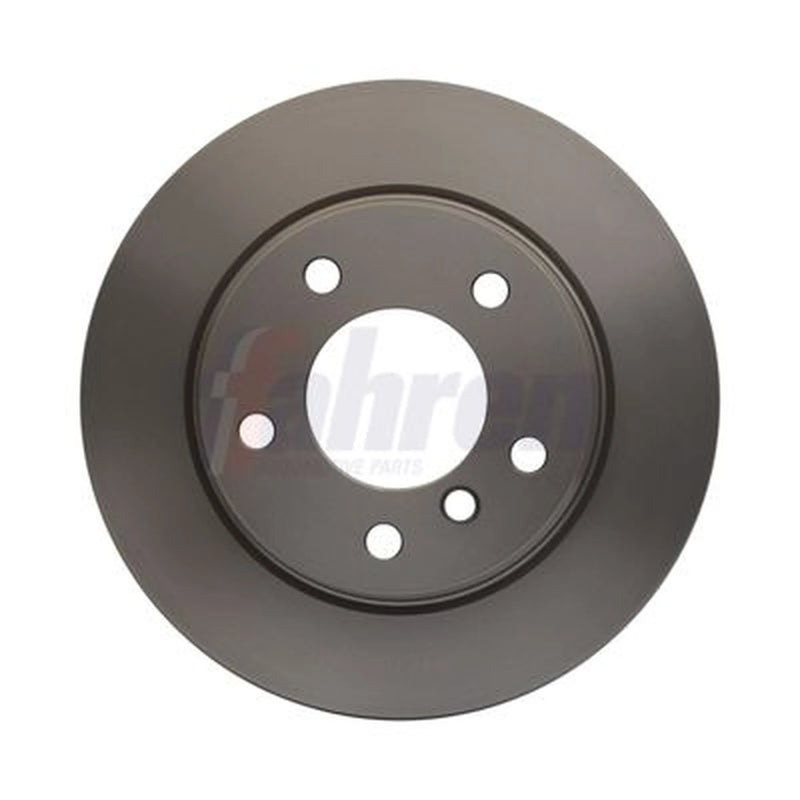 Fahren 2 x Solid Brake Discs fits BMW 1 2004-2011