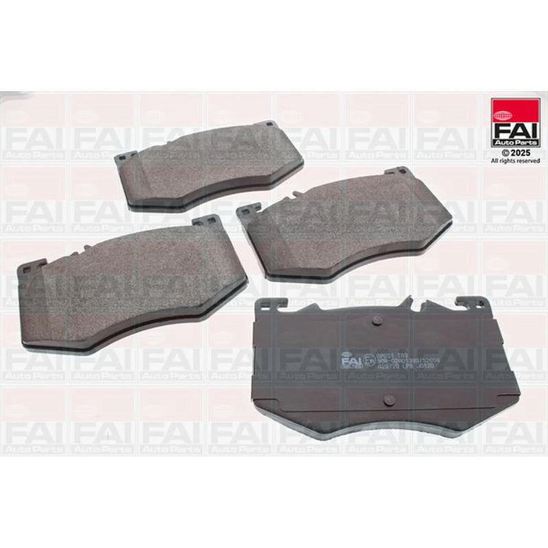 FAI Front Brake Pad Set BP651