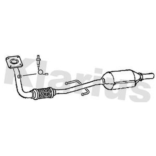 Klarius Catalyst Non Type Approved Front 380236