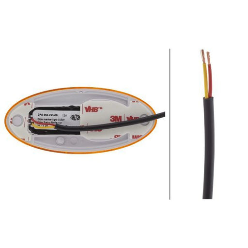 Hella Side Marker Light Wide High 2PS 964 295-081