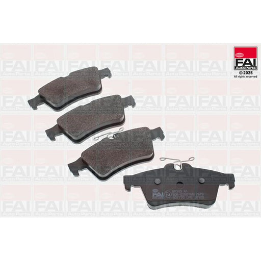 FAI Rear Brake Pad Set BP343