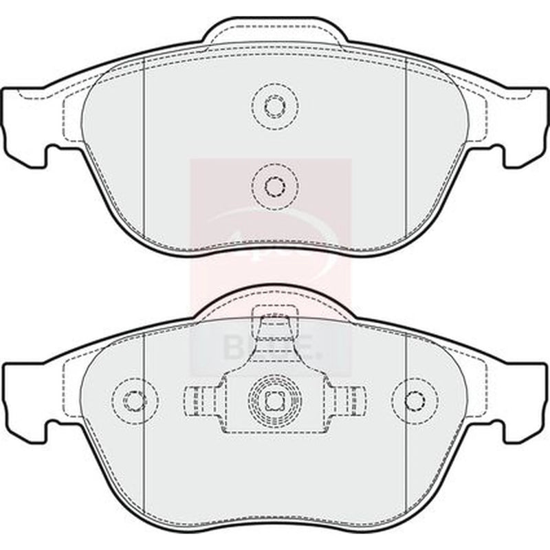 Apec Front Brake Pad Set PD3099