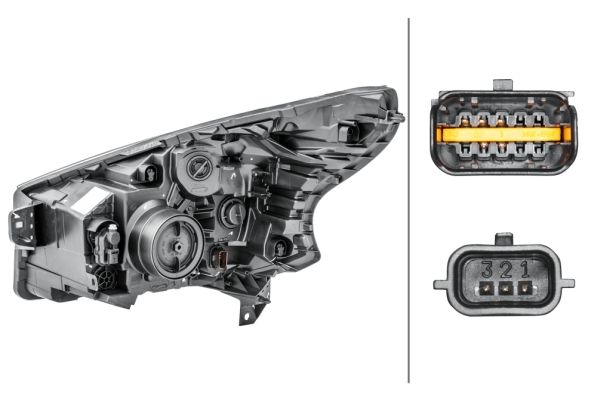 Hella 1LE 011 410-481 Headlight