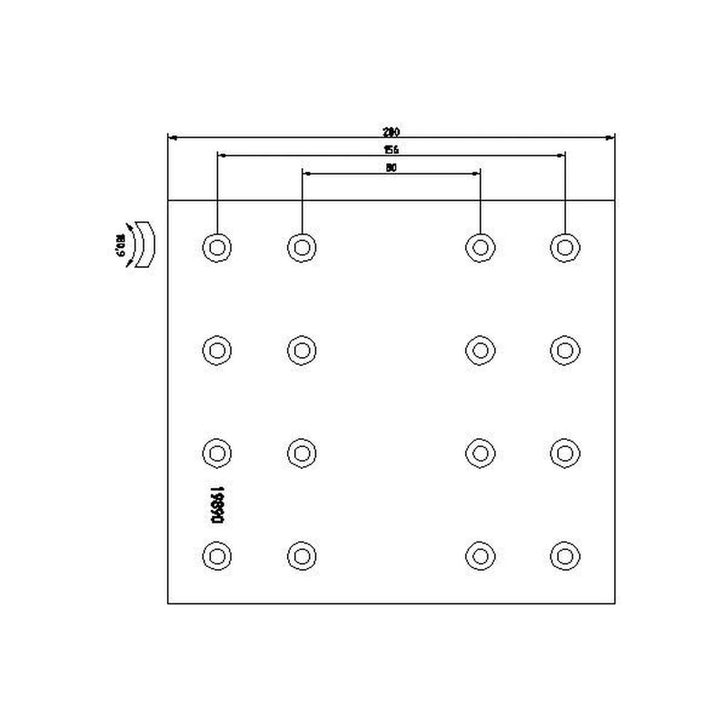DON Don Cv Brake Lining Set DF32331S7203