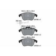 Textar Front Brake Pad Set 2470601