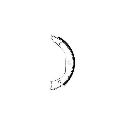 Textar Parking Brake Shoe Set 91049300
