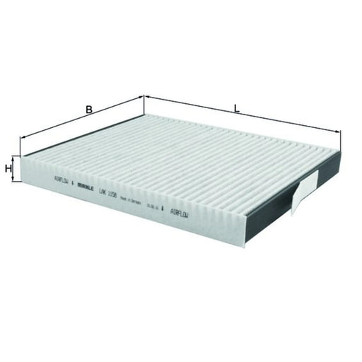 Mahle Cabin Air Filter (Pollen Filter) LAK 1158