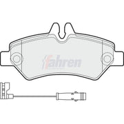 Fahren Rear Brake Pad Set fits Mercedes-Benz Sprinter 3,5-T 2006-2018