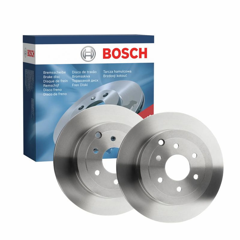Bosch 2 x Vented Rear Brake Discs 0986479533-x2