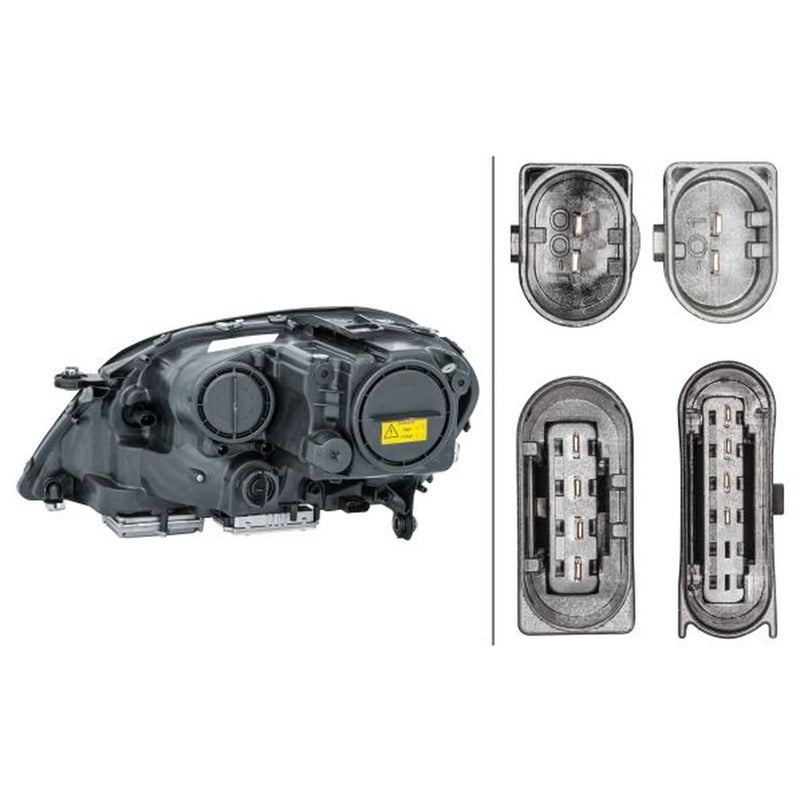 Hella Headlight Headlamp W5W Right 1ZS 263 036-321