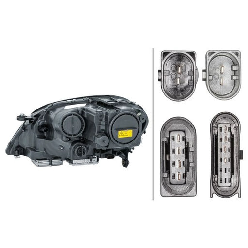 Hella Headlight Headlamp W5W Right 1ZS 263 036-321