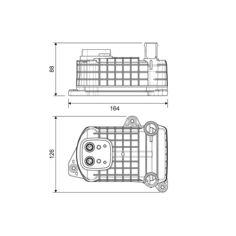 Valeo Air Conditioning Chiller 822787