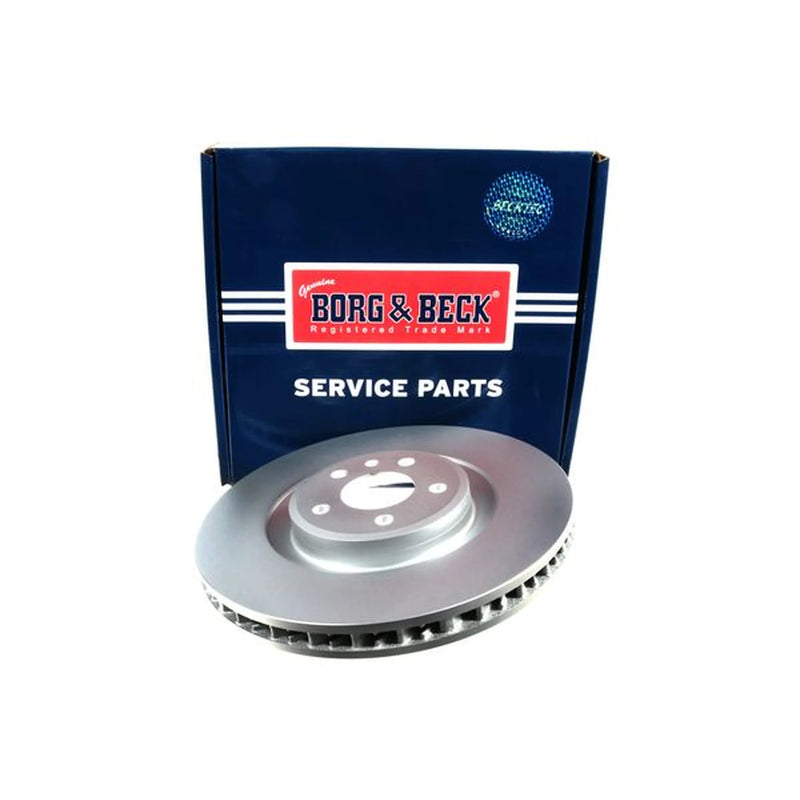 Borg & Beck 2 x Front Vented Brake Discs BBD6198S