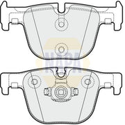 NAPA Rear Brake Pad Set NBP1606