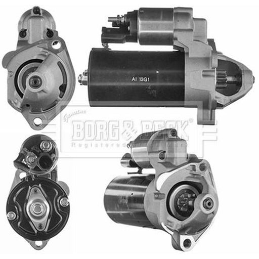 Borg & Beck Starter Motor 12V 2kW 9 Teeth BST2252