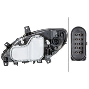 Hella Headlight Headlamp H7/H7 Right 1EG 246 041-021