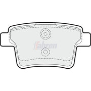Fahren Rear Brake Pad Set FBP3084