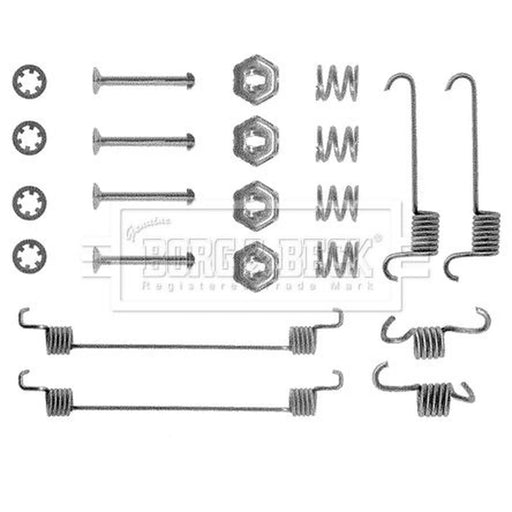 Borg & Beck Brake Shoe Accessory Kit Rear BBK6077