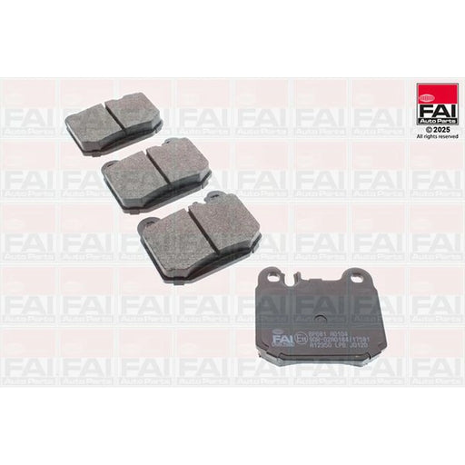 FAI Rear Brake Pad Set BP681