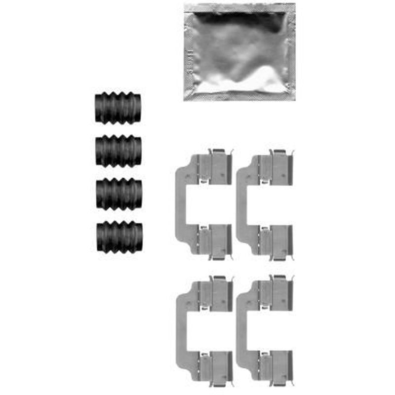 Mintex Brake Pad Accessory Fitting Kit Rear MBA1828