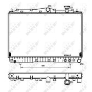 NRF Engine Radiator 53259