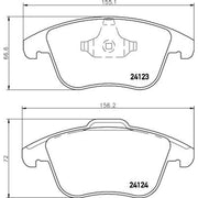 Mintex Front Brake Pad Set MDB2860