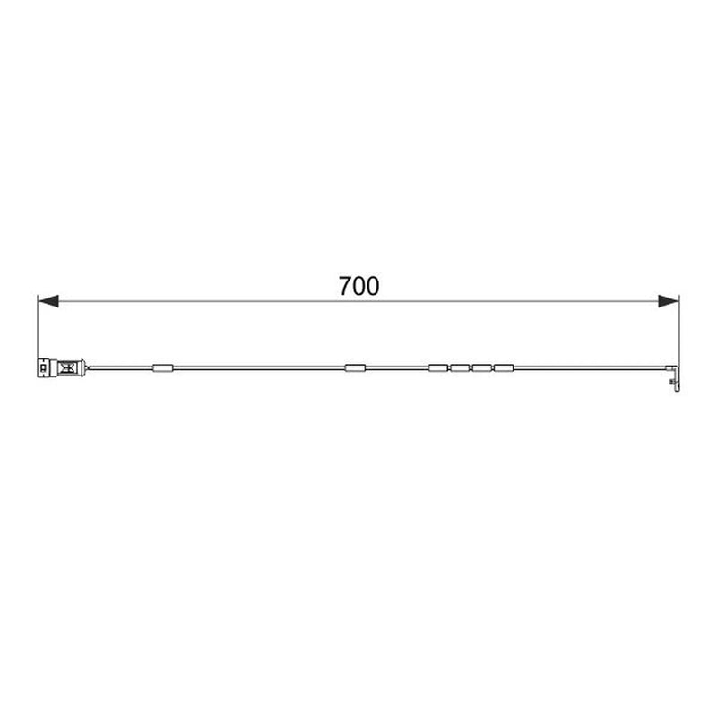 Bosch Brake Pad Wear Sensor Front 1 987 474 588