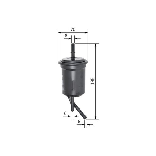Bosch Fuel Filter Element 0 450 905 970