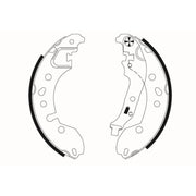 Textar Brake Shoe Set Axle Kit 91080700