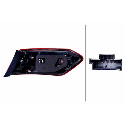 Hella Tail Light / Lamp LED Left 2SD 354 891-011