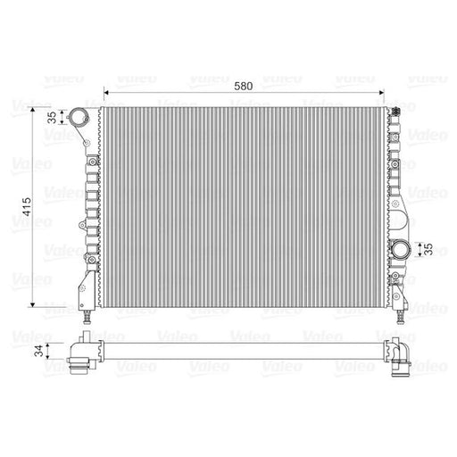 Valeo Engine Radiator 734733