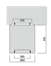 Easy Camp Utne Driveaway Awning Grey - Easy Camp - Van Life Living
